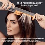 Ingrijire personala si Cosmetice - Aparate & accesorii ingrijire personala - Hair styling - Placi de indreptat parul - MESKY AirStyler Intinzator de par cu Aer si Placi Speciale, 80-140°C, functie de Uscator de Par, Gri - Infinity.ro
