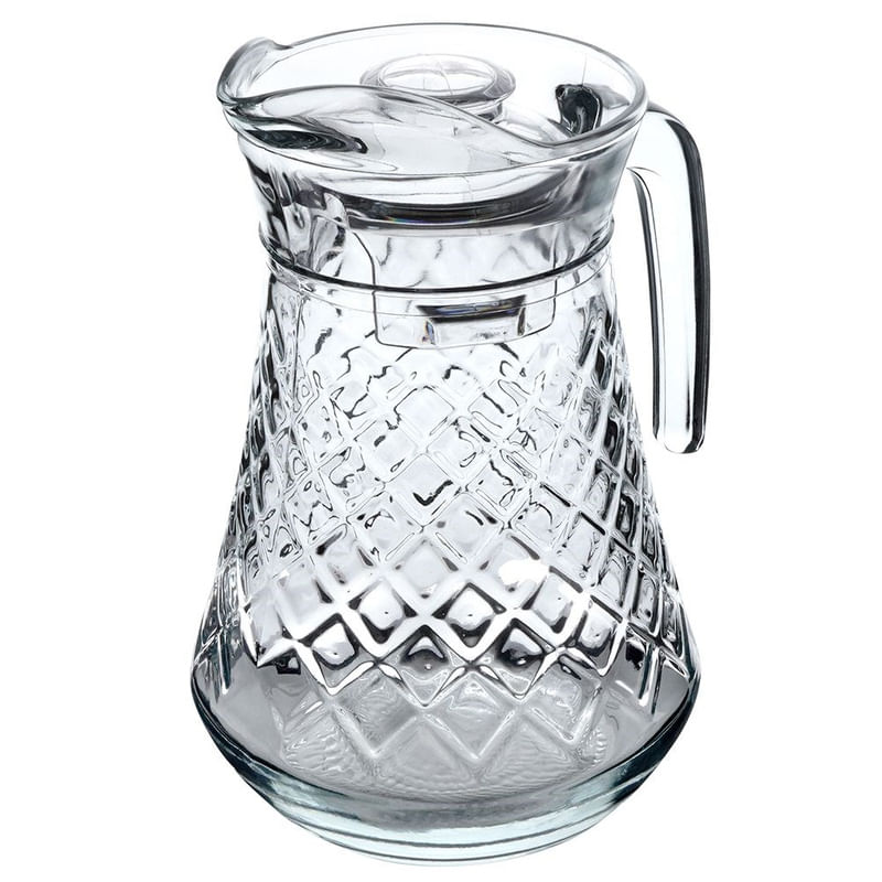 Casa si Gradina - Bucatarie si vesela - Accesorii bar - Carafe si decantoare - Carafa din sticla cu capac 1,4 L - Infinity.ro