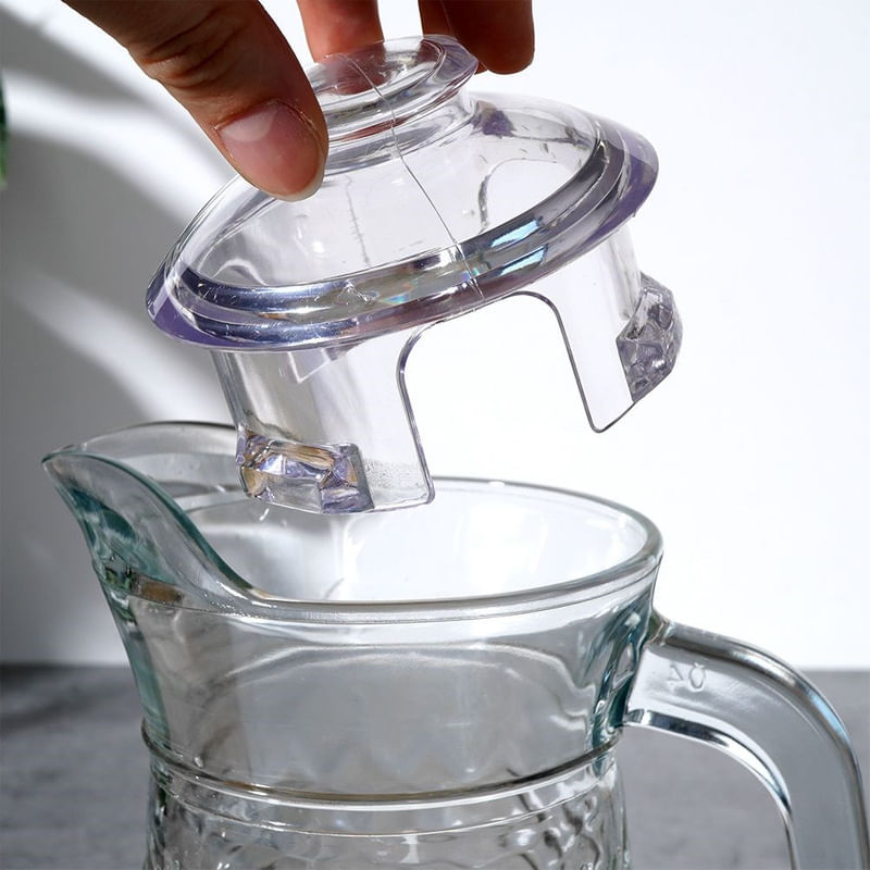 Casa si Gradina - Bucatarie si vesela - Accesorii bar - Carafe si decantoare - Carafa din sticla cu capac 1,4 L - Infinity.ro