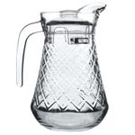 Casa si Gradina - Bucatarie si vesela - Accesorii bar - Carafe si decantoare - Carafa din sticla cu capac 1,4 L - Infinity.ro