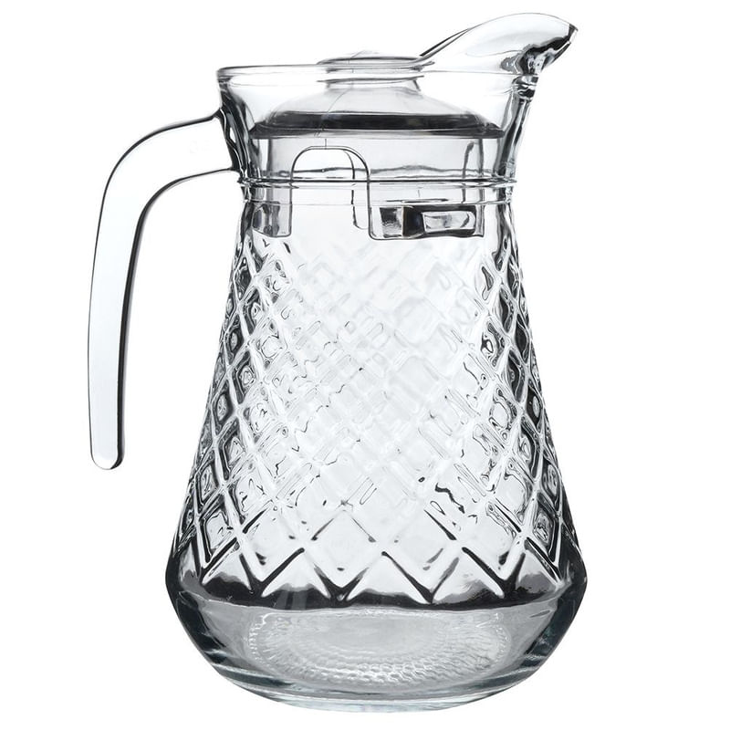 Casa si Gradina - Bucatarie si vesela - Accesorii bar - Carafe si decantoare - Carafa din sticla cu capac 1,4 L - Infinity.ro
