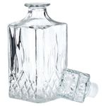 Casa si Gradina - Bucatarie si vesela - Accesorii bar - Carafe si decantoare - Carafa pentru whisky din sticla cu dop de pluta 900 ml - Infinity.ro