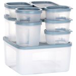 Casa si Gradina - Bucatarie si vesela - Organizare si depozitare bucatarie - Cutii alimentare - Set recipiente pentru alimente cu capac, 10 piese - Infinity.ro