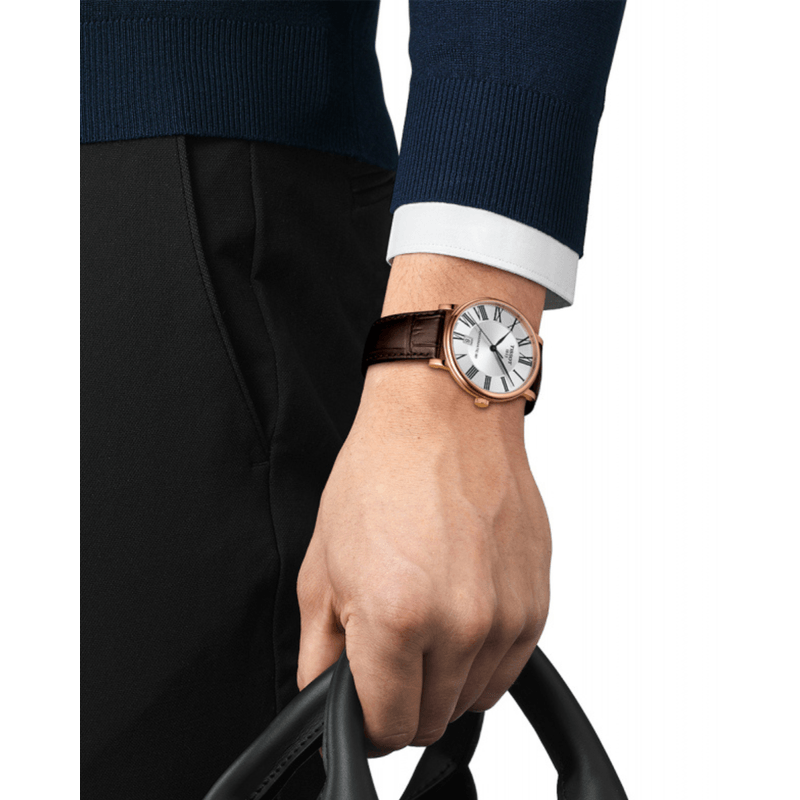 Fashion, accesorii si bijuterii - Barbati - Bijuterii barbati - Ceasuri barbati - Ceas Barbatesc Tissot Carson Auto T1224073603300 - Infinity.ro