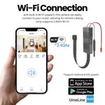 Laptop, Telefoane si Tablete - Wearables si gadgeturi - Gadgeturi - Dispozitive spionaj - Modul cu Camera Spion iUni IP55, Wi-Fi, Full HD, Slot Card microSD - Infinity.ro