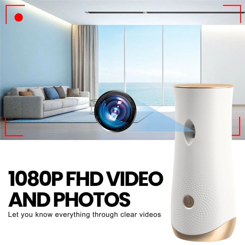 Laptop, Telefoane si Tablete - Wearables si gadgeturi - Gadgeturi - Dispozitive spionaj - Camera Spion in Odorizant iUni IP77, Wi-Fi, Full HD, 16GB, Vizualizare Live pe telefon - Infinity.ro