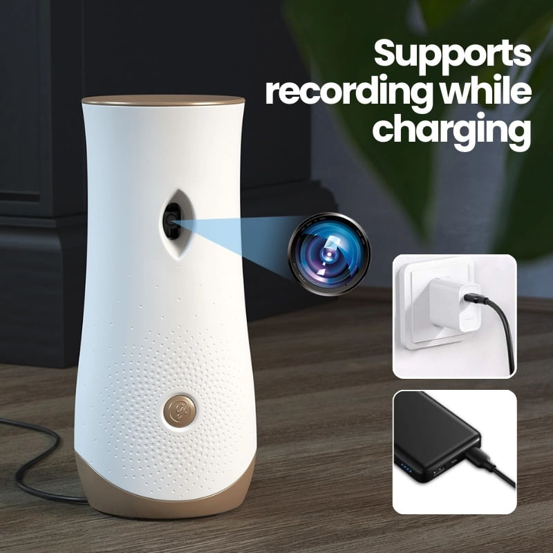 Laptop, Telefoane si Tablete - Wearables si gadgeturi - Gadgeturi - Dispozitive spionaj - Camera Spion in Odorizant iUni IP77, Wi-Fi, Full HD, 16GB, Vizualizare Live pe telefon - Infinity.ro