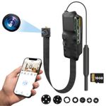 Laptop, Telefoane si Tablete - Wearables si gadgeturi - Gadgeturi - Dispozitive spionaj - Modul cu Camera Spion iUni IP75, Wi-Fi, 16GB, Full HD, Accesorii Nasturi, Vizualizare Live pe telefon - Infinity.ro