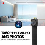 Laptop, Telefoane si Tablete - Wearables si gadgeturi - Gadgeturi - Dispozitive spionaj - Modul cu Camera Spion iUni IP75, Wi-Fi, 16GB, Full HD, Accesorii Nasturi, Vizualizare Live pe telefon - Infinity.ro