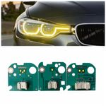 Auto si Moto - Electrice auto - Iluminare si semnalizare - Becuri auto - Set 3 Module Angel Eyes Galbene DRL BMW F30 Facelift CSL 63117419615 - Infinity.ro