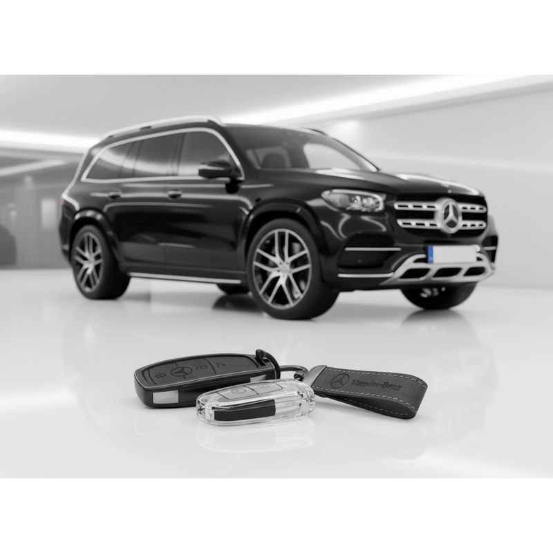 Auto si Moto - Electronice auto - Accesorii electronice auto - Carcasa cheie auto Xentech Light pentru Mercedes Benz A C E S G Class GLC CLE CLA (W177 W205 W213 W222 X167 AMG) - Infinity.ro