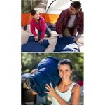 Sport si Outdoor - Camping - Saci de dormit - Sacul de dormit 2 in 1, navy, protectie termica camping, 210x75 cm,  JollyMag, SWR01GRAN - Infinity.ro