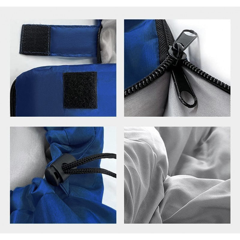 Sport si Outdoor - Camping - Saci de dormit - Sacul de dormit 2 in 1, navy, protectie termica camping, 210x75 cm,  JollyMag, SWR01GRAN - Infinity.ro