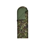Sport si Outdoor - Camping - Saci de dormit - Sacul de dormit 2 in 1, camo verde, protectie termica camping, 210 x 75 cm,  JollyMag, SWR01MORO - Infinity.ro