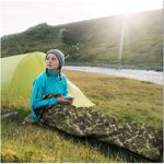 Sport si Outdoor - Camping - Saci de dormit - Sacul de dormit 2 in 1, camo verde, protectie termica camping, 210 x 75 cm,  JollyMag, SWR01MORO - Infinity.ro