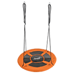 Jucarii, Copii si Bebe - Jucarii si jocuri - Jucarii de exterior - Leagane copii - Leagan cuib portocaliu, rotund 100 cm, maxim 120 de kg, JollyMag, HAM3309 - Infinity.ro