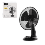 Electronice si Electrocasnice - Climatizare si sisteme de incalzire - Aparate racire aer - Ventilatoare - Ventilator de birou, negru, 34 cm, 3 viteze, 40W, JollyMag, FAN9042 - Infinity.ro