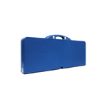 Casa si Gradina - Gradina si terasa - Mobilier exterior - Seturi mobila gradina - Set mobilier, masa pliabila albastra si 2 bancute pliabile, pentru gradina, camping sau pescuit, tip valiza, JollyMag, OXE2712 - Infinity.ro