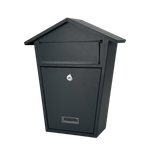 Casa si Gradina - Constructii - Depozitare, transport si protectie - Cutii postale - Cutie postala cu chei, rezistenta la intemperii, UV, 38x32x10 cm, antracit, JollyMag, TIS8183 - Infinity.ro