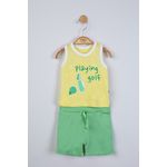 Fashion, accesorii si bijuterii - Copii - Imbracaminte copii - Treninguri si compleuri copii - Compleu 2 piese playing golf pentru baietei, tongs baby (culoare: gri, marime: 24-36 luni) - Infinity.ro