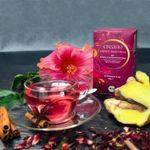 Market - Cafea si ceaiuri - Ceaiuri - Ceai Bio Creano Chai Rosu Dulce, 20 plicuri, hibiscus si condimente, gust fructat-picant - Infinity.ro