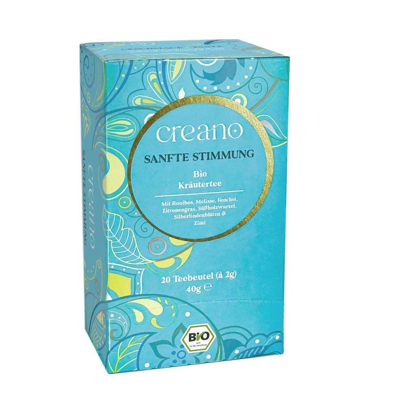 Market - Cafea si ceaiuri - Ceaiuri - Ceai Bio Creano Stare Linistita, 20 plicuri, rooibos si plante, gust dulce si echilibrat - Infinity.ro