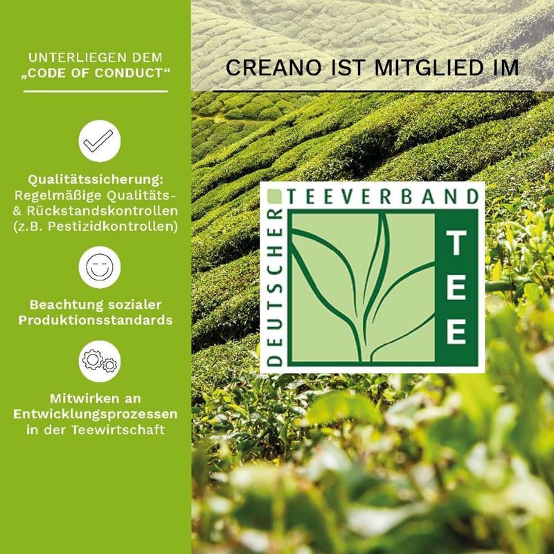 Market - Cafea si ceaiuri - Ceaiuri - Set cadou Creano ErbluhTee, cutie in forma de inima si 6 bile de ceai infloritor din ceai verde, 6 varietati fructate - Infinity.ro