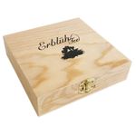 Market - Cafea si ceaiuri - Ceaiuri - Set cadou Creano ErbluhTee in cutie de lemn cu inchidere magnetica, 12 bile ceai infloritor, 9 varietati - Infinity.ro