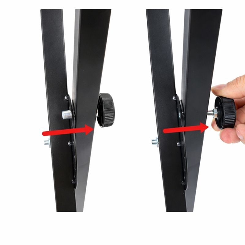 TV, Audio-Video si Foto - Instrumente muzicale - Accesorii instrumente muzicale - Stativ pentru Orga, Reglare Inaltime De La 65 cm La 96 cm, Constructie Rezistenta, Negru - Infinity.ro
