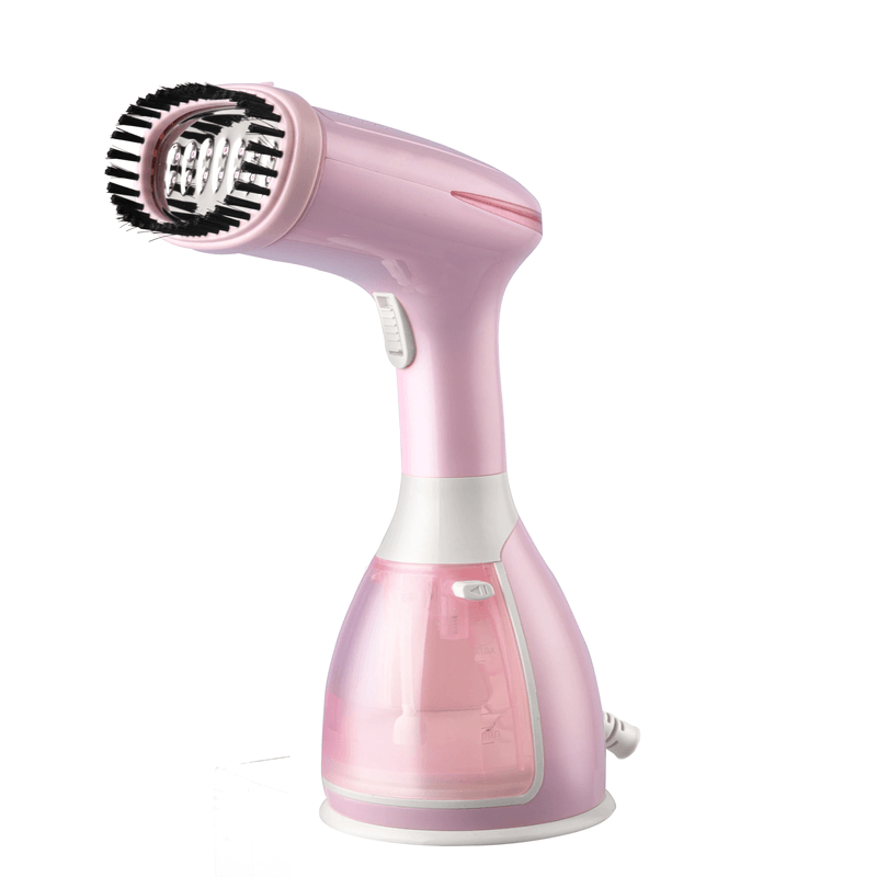 Electronice si Electrocasnice - Ingrijirea tesaturilor - Aparate de calcat cu aburi - Aparat de calcat vertical cu abur Daewoo DGS1500PK, 1500 W, 280 ml, Abur 60 gr/min, Alb/Roz - Infinity.ro