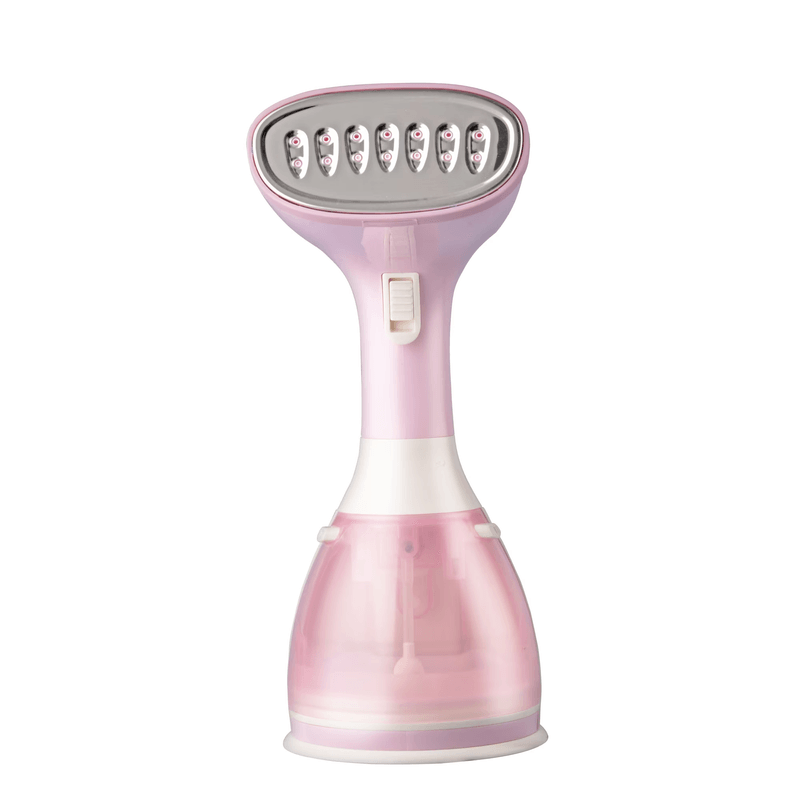 Electronice si Electrocasnice - Ingrijirea tesaturilor - Aparate de calcat cu aburi - Aparat de calcat vertical cu abur Daewoo DGS1500PK, 1500 W, 280 ml, Abur 60 gr/min, Alb/Roz - Infinity.ro