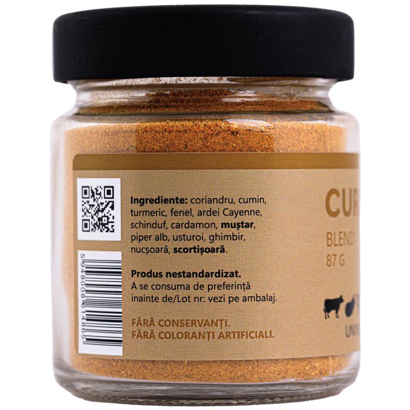 Market - Bacanie - Condimente si sosuri - CURRY, Mix Condimente, Monk, 87g - Infinity.ro