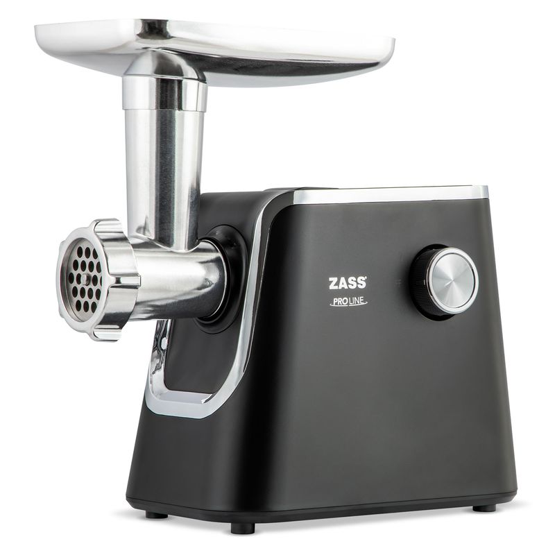 Casa si Gradina - Bucatarie si vesela - Ustensile bucatarie - Masini de tocat manuale - Masina de tocat carne ZASS ZMG 11, accesoriu de rosii inclus, 1800W, 1,8kg/min,Negru - Infinity.ro