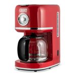 Electronice si Electrocasnice - Electrocasnice bucatarie - Preparare bauturi - Cafetiere - Cafetiera cu filtru ZASS ZCM 15 Scarlet Sage – 800W, 1, 5 L, 12 cesti, anti-picurare & mentinere la cald - Infinity.ro