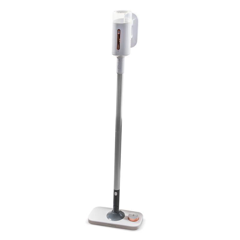 Electronice si Electrocasnice - Ingrijirea locuintei - Mopuri electrice - Aparat de curatat (mop) multifunctional cu abur, 2 in 1, ZASS ZSMC 20, 25±5g/min, 1500W, Alb - Infinity.ro