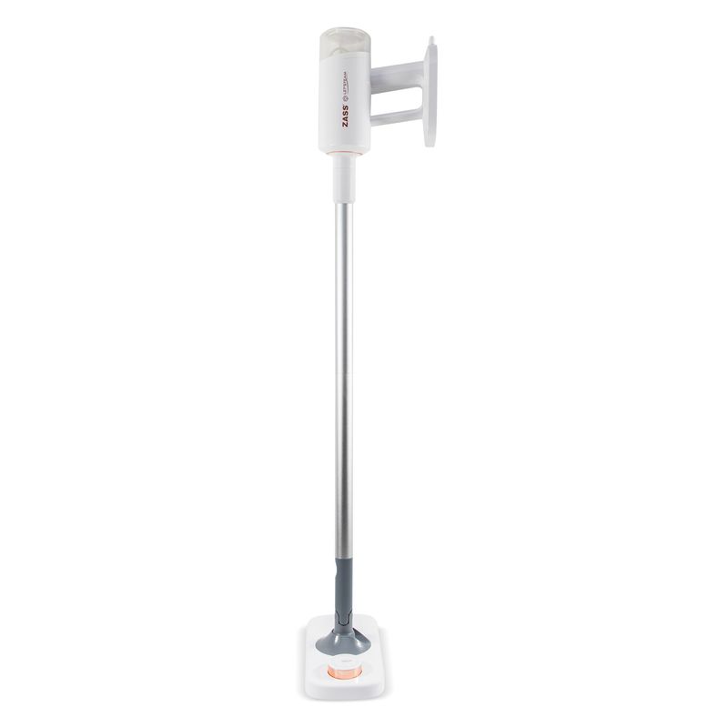 Electronice si Electrocasnice - Ingrijirea locuintei - Mopuri electrice - Aparat de curatat (mop) multifunctional cu abur, 2 in 1, ZASS ZSMC 20, 25±5g/min, 1500W, Alb - Infinity.ro