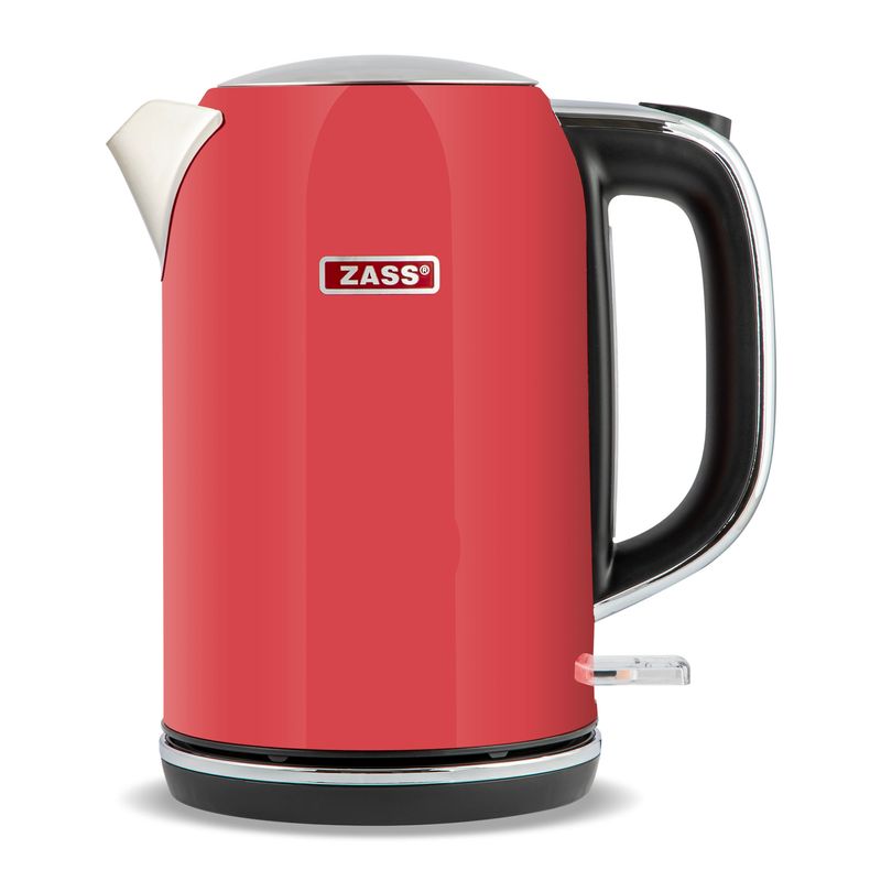Electronice si Electrocasnice - Electrocasnice bucatarie - Preparare bauturi - Fierbatoare de apa - Fierbator electric Zass ZCK 15 Scarlet Sage, 1, 7L, 1850-2200W, oprire automata, baza rotativa - Infinity.ro