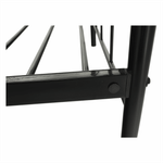Casa si Gradina - Mobilier - Paturi si accesorii - Paturi - Pat metalic, negru, 90x200, DAINA - Infinity.ro