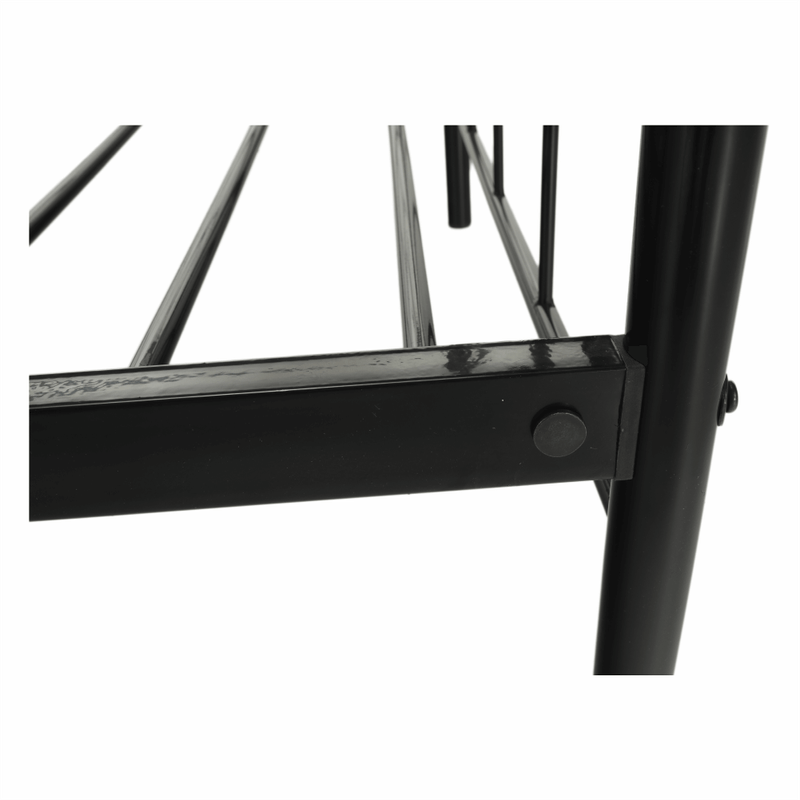 Casa si Gradina - Mobilier - Paturi si accesorii - Paturi - Pat metalic, negru, 90x200, DAINA - Infinity.ro