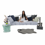 Casa si Gradina - Mobilier - Paturi si accesorii - Paturi - Pat metalic, negru, 90x200, DAINA - Infinity.ro