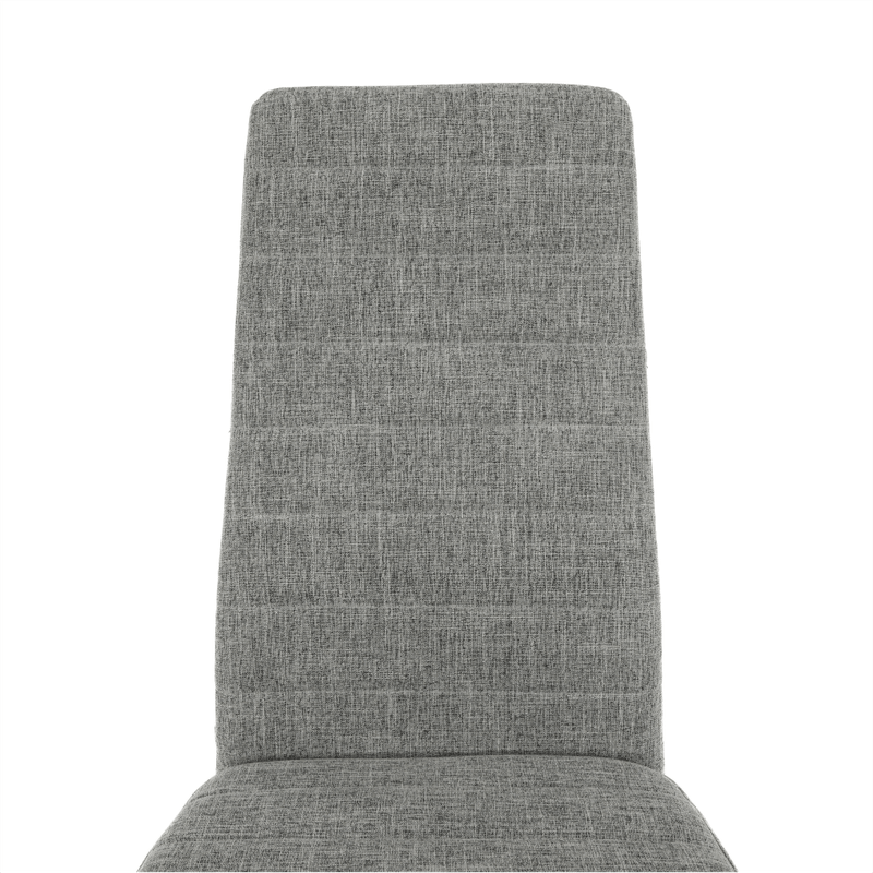 Casa si Gradina - Mobilier - Scaune si fotolii - Scaune - Scaun, textil gri deschis/metal alb, COLETA NOVA - Infinity.ro