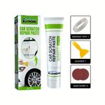 Auto si Moto - Intretinere auto - Produse curatare auto - Kit De Reparare Zgarieturi Auto, Pasta Polish Din Fibra De Sticla Cu Uscare Rapida, 20 ML, Alba - Infinity.ro