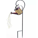 Casa si Gradina - Corpuri si surse de iluminat - Iluminat exterior - Lampi solare - Lampa solara- stropitoare din fier forjat LED - Infinity.ro