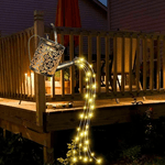 Casa si Gradina - Corpuri si surse de iluminat - Iluminat exterior - Lampi solare - Lampa solara- stropitoare din fier forjat LED - Infinity.ro