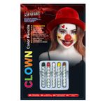 Casa si Gradina - Decoratiuni - Decoratiuni petrecere - Vopsea fata si corp - Creioane de fata pentru Machiaj de Halloweenm, 5 creioane - Infinity.ro