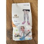Fashion, accesorii si bijuterii - Copii - Lenjerie si pijamale copii - Sosete si dresuri copii - Dres Fete, subtire, model Skateboard, Music Girl, 10-12 ani, 134-140 cm - Infinity.ro