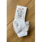 Fashion, accesorii si bijuterii - Copii - Lenjerie si pijamale copii - Sosete si dresuri copii - Sosete cu dantela, Alb, 1 an, 19-22 - Infinity.ro