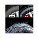 Auto si Moto - Intretinere auto - Produse curatare auto - Pasta de Lustruit Anvelope Auto, inalta eficienta, Protectie de lunga durata, Burete inclus, Homonth, 50 g - Infinity.ro