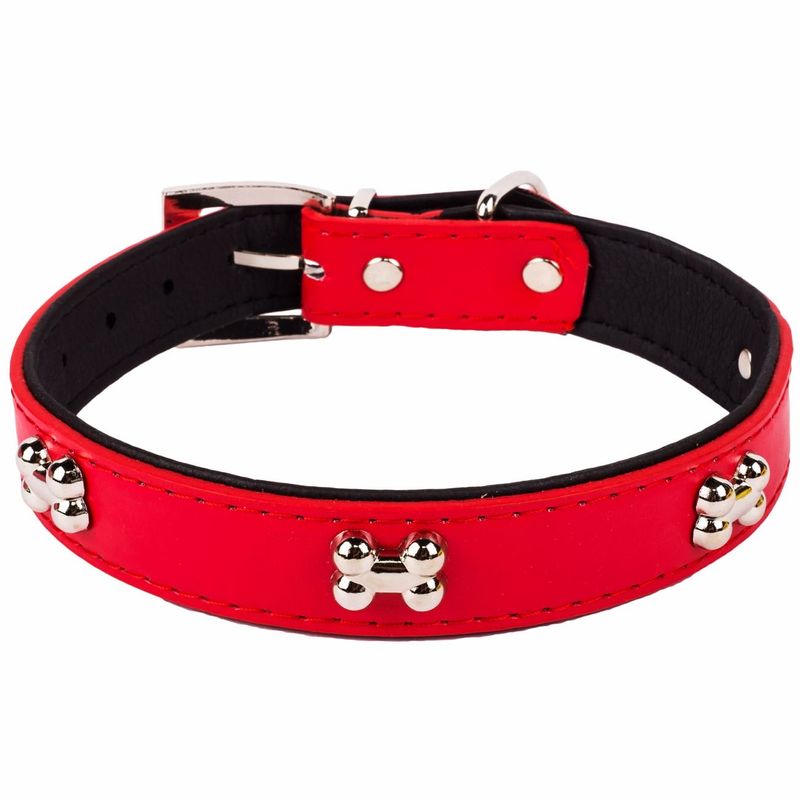 Petshop - Accesorii petshop - Zgarzi, lese si hamuri - Zgarzi - Zgarda colorata pentru caine, DecorCasa, 50 x 2.5 cm - Infinity.ro