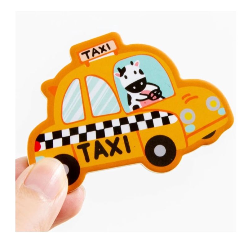 Jucarii, Copii si Bebe - Jucarii si jocuri - Jucarii & jocuri educative - Jocuri si jucarii educative - Set de 22 Magneti de Frigider cu Vehicule, Albastru - Infinity.ro